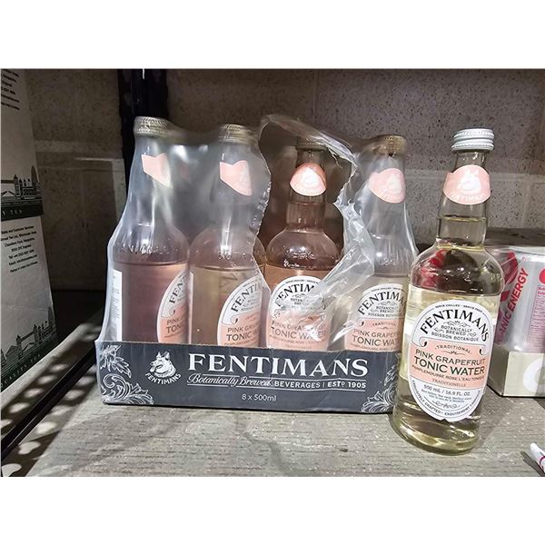 Fentimans Pink Grapefruit Tonic Water 8x500ml