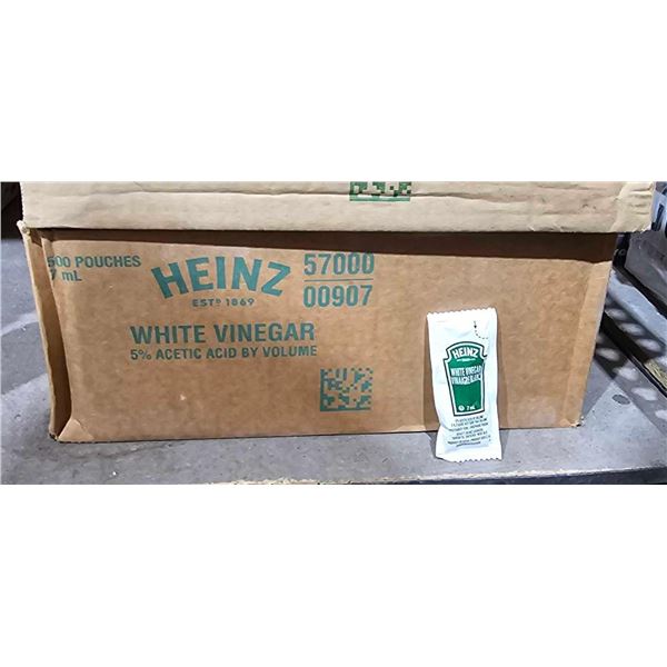 Heinz Individual Vinegar Packets 500x7ml