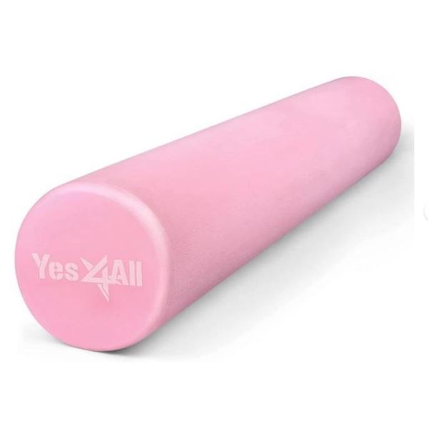 Yes4All 36inch Exercise Foam Roller EVA Pink