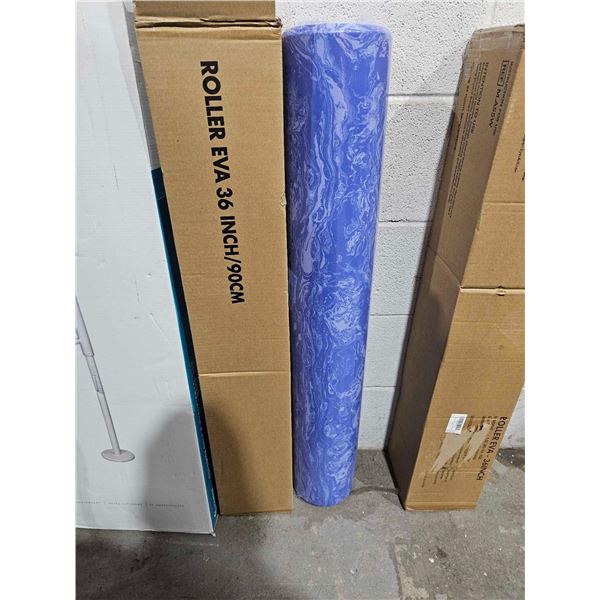 Yes4All 36inch Exercise Foam Roller EVA Blue