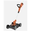 Image 1 : BLACK+DECKER MTC220 Battery Powered 3-in-1 Lawn Mower