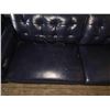 Image 10 : Blue Leather Power Recline Livingroom Set with 80" Sofa, 55" Loveseat, 55" Chair and Built in USB Po
