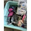 Image 2 : TOTE FULL OF AIR MASKS AND FILTERS