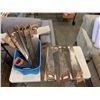 Image 2 : TOTE FULL OF ASSORTED WOOD SAWS