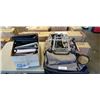 Image 1 : BOX OF BINDERS WITH PERSNOAL SHOP CART