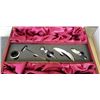 Image 3 : 2 BRAND NEW WINE GIFT BOXES - (2) 2 BOTTLE WINE HOLDER W/ CORKSCREW, POURER, THERMOMETER, AND DRIP R