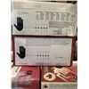 Image 2 : 8 BOXES OF LATEX GLOVES, 100 PER BOX, SIZE LARGE
