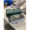 Image 1 : 2 TACKLE BOXES WITH ASSORTED FISHING CONTENTS