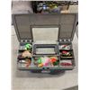 Image 2 : 2 TACKLE BOXES WITH ASSORTED FISHING CONTENTS