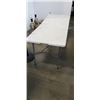 Image 2 : 6FT FOLDING MARKET TABLE