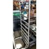 Image 2 : ALUMINUM ROLLING BAKERS RACK
