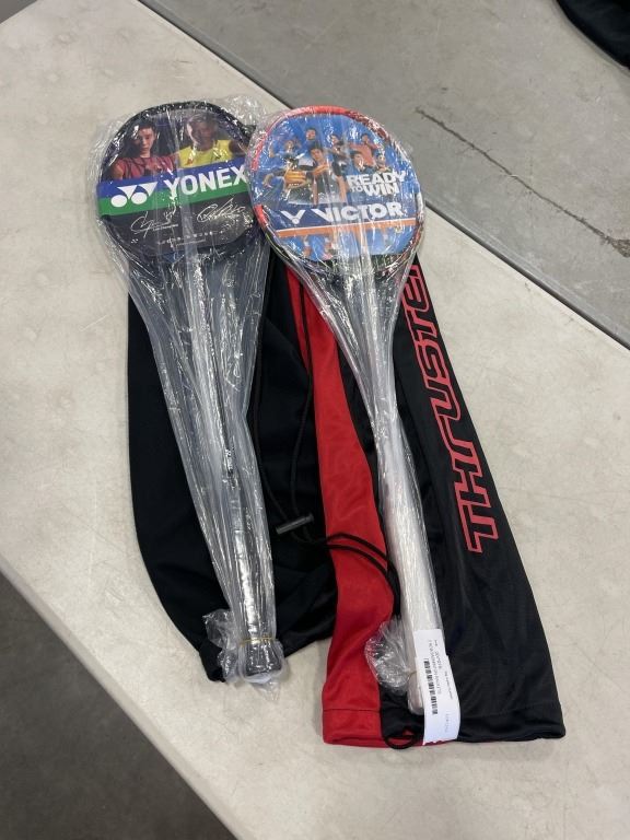 2 NEW YONEX BADMINTON RACKETS