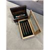 Image 1 : 2 NEW CASED POCKET KNIFES, AND CASED PEN SET