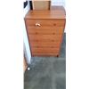 Image 1 : TEAK 5 DRAWER DRESSER