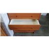 Image 3 : TEAK 5 DRAWER DRESSER