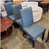 Image 1 : THREE MATCHING DINING CHAIRS