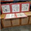 Image 1 : SET OF 5 VINTAGE COMIC PICTURES
