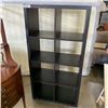Image 1 : BLACK CUBICAL SHELVING UNIT