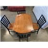 Image 1 : DROPSIDE DINING TABLE WITH 4 CHAIRS