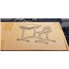 Image 2 : BLUE KIDS HEIGHT ADJUSTABLE DESK AND CHAIR