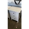 Image 2 : PAIR OF IKEA 3 DRAWER NIGHTSTANDS