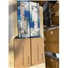 Image 1 : TWO NEW INDUSTRIAL BATHROOM LIGHT FIXTURES AND ACCESSORY KITS