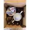 Image 1 : BOX OF CHINA TEAPOT AND MUGS