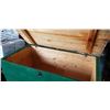 Image 3 : WOODEN STORAGE TRUNK 40" X 20" X20"