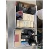 Image 1 : BIN AND BOX OF ELECTRONICS