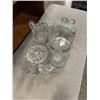 Image 1 : ASSORTED COLLECTIBLE AND HEAVY CUT CRYSTAL PIECES, INCLUDING PITCHER
