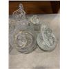 Image 2 : ASSORTED COLLECTIBLE AND HEAVY CUT CRYSTAL PIECES, INCLUDING PITCHER