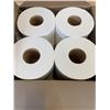 Image 1 : NEW CASE OF 6 ROLLS WHITE TOILET PAPER, 800' PER ROLL