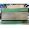 Image 2 : NEW CASE OF 6 ROLLS WHITE TOILET PAPER, 800' PER ROLL