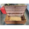 Image 2 : CEDAR LINED STORAGE TRUNK
