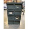 Image 1 : 8 DRAWER METAL STORAGE UNIT