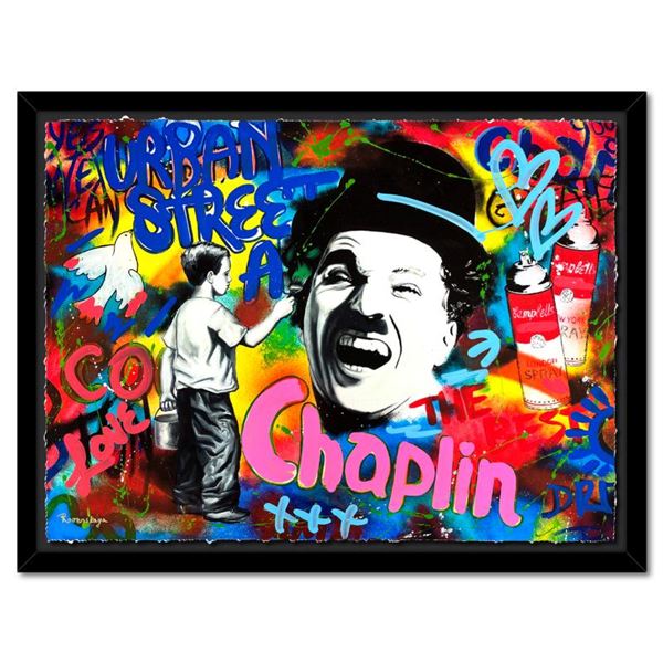 Chaplin Is Happy by Rovenskaya Original