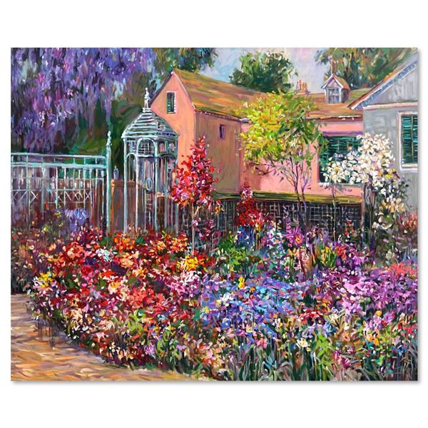 The Courtyard by Henri Plisson (1933-2006)