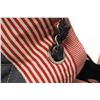 Image 8 : Chanel Red White Coco Cabas GM Stretch Spirit Shoulder Bag