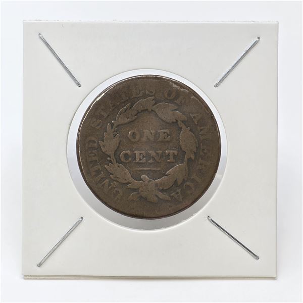 1833 Large Liberty Head penny