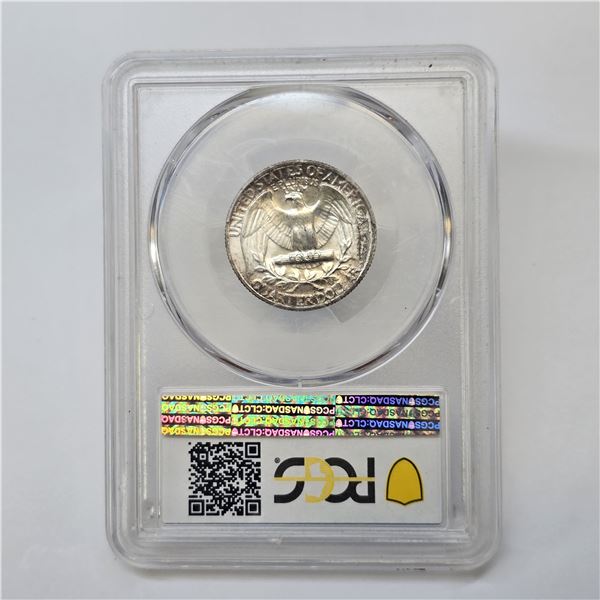 MS65 1964 Washington Quarter