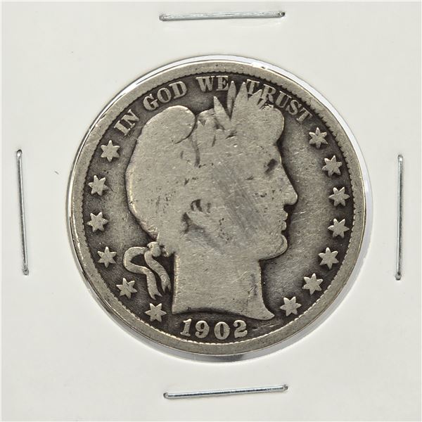 1902-p Barber Half Dollar