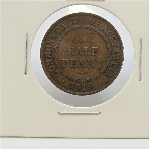 1919 Australian Half Penny