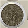 Image 4 : 1907 Haiti 20 Centimes piece