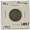 Image 1 : 1947 50 Centavos Coin