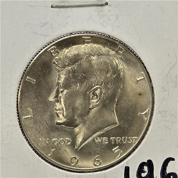 1965 Kennedy Half Dollar