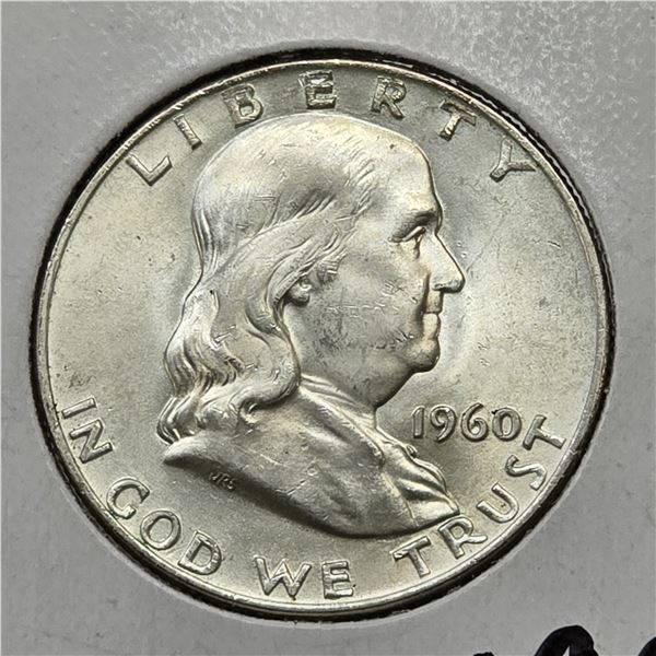 1960-D Franklin Half Dollar