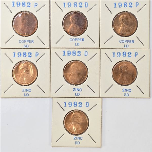 Transition Lincoln Penny set