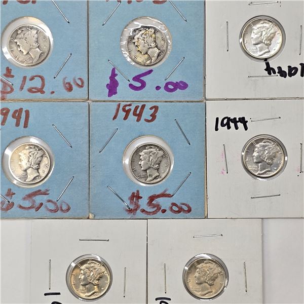 Barber Dime Lot