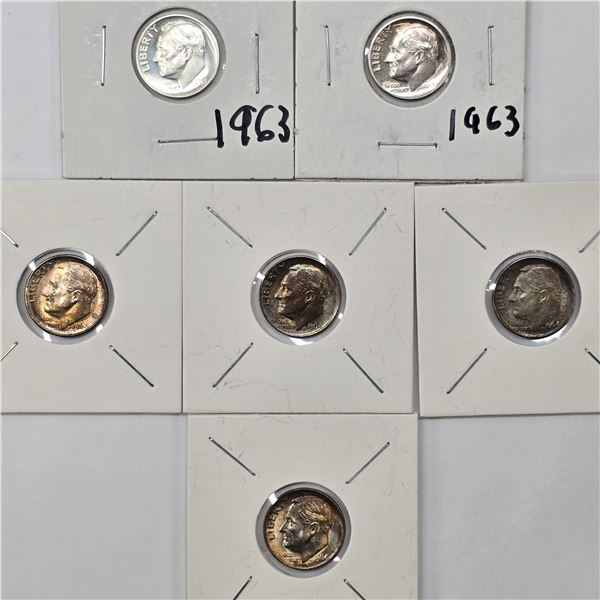 Silver Roosevelt Dimes