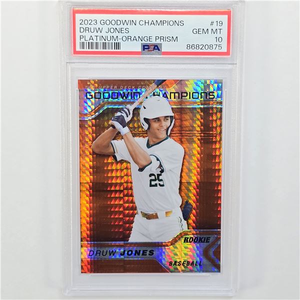 GEM MNT 10 Druw Jones